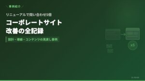corporate site renewal case | 株式会社アイ・エス・プライム